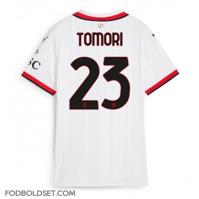 AC Milan Fikayo Tomori #23 Udebanetrøje Dame 2024-25 Kortærmet AC Milan Fikayo Tomori #23 Udebanetrøje Dame 2024-25 Kortærmet